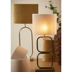 Lampvoet Lutika - Goud - 23x11,5x46cm