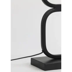 Lampvoet Lutika - Zwart - 23x11,5x46cm