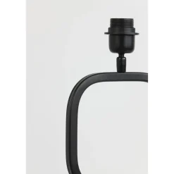 Lampvoet Lutika - Zwart - 23x11,5x46cm