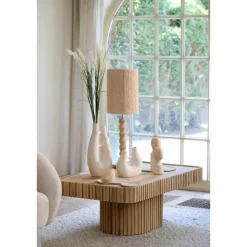 Lampvoet Nanno - Bruin - Ø15cm