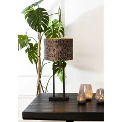 Lampvoet Shiva - Zwart - 20x10x41cm