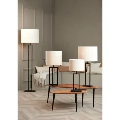 Lampvoet Shiva - Zwart - 20x10x41cm