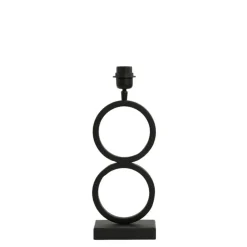 Lampvoet Stelios - Zwart - 15x10x36cm