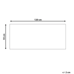 LANAO - Deurmat - Natuurlijk - 55 x 120 cm - Kokos