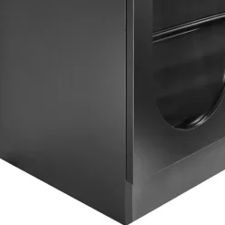 LANGFORD - Buffetkast - Zwart - Vezelplaat