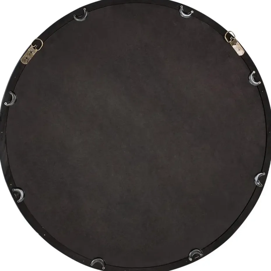 LANGON - Wandspiegel - Donkerbruin - Grenenhout