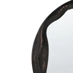 LANGON - Wandspiegel - Donkerbruin - Grenenhout