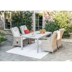 Latina uitschuifbare tafel - 180/230x100 cm - taupe