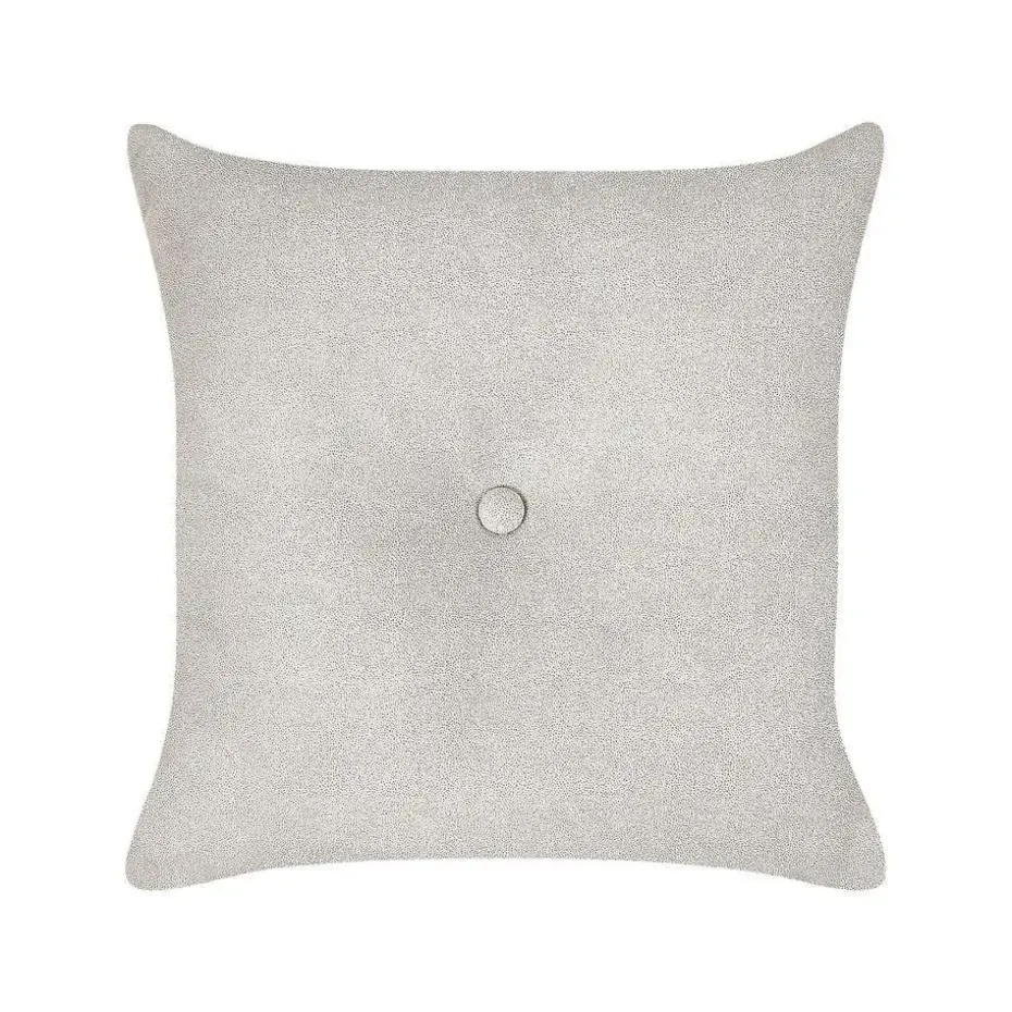 LATTES II - Chaise longue - Taupe - Rechterzijde - Fluweel