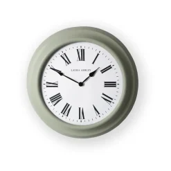 Laura Ashley Brookvale Klok - Romeins - 46x46cm - Groen