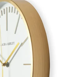 Laura Ashley Glenn Klok - Streep - 30,5x30,5cm - Goud