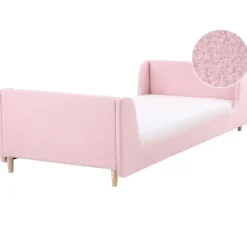 LAYE - Kinderbed - Roze - 90 x 200 cm - Bouclé