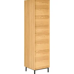 LEANDRO - Opbergkast 4 planken - Lichtbruin - MDF