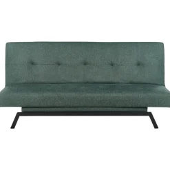 LEEDS - Slaapbank 3-zits - Groen - Polyester