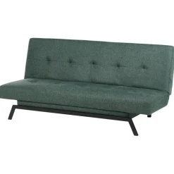 LEEDS - Slaapbank 3-zits - Groen - Polyester