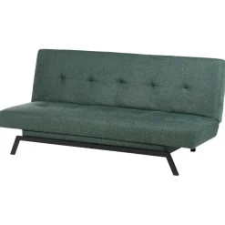 LEEDS - Slaapbank 3-zits - Groen - Polyester