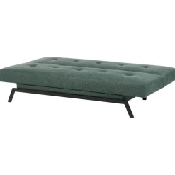 LEEDS - Slaapbank 3-zits - Groen - Polyester