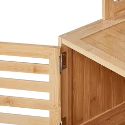 LEHI - Badkamerkast - Lichthout - Bamboe