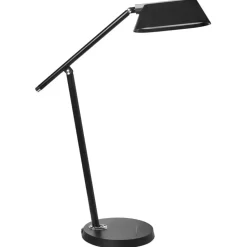 LEONIS - Bureaulamp LED - Zwart - Synthetisch materiaal