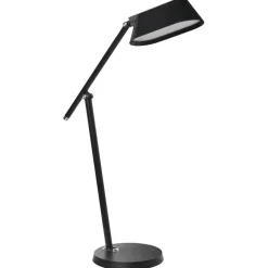 LEONIS - Bureaulamp LED - Zwart - Synthetisch materiaal