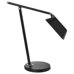 LEONIS - Bureaulamp LED - Zwart - Synthetisch materiaal