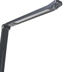 LEPUS - Bureaulamp LED - Donkergrijs - Synthetisch materiaal