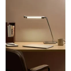 LEPUS - Bureaulamp LED - Zilver - Synthetisch materiaal