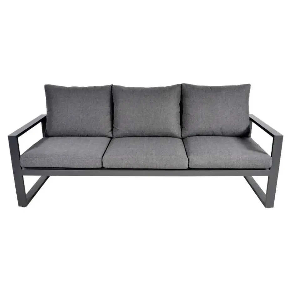 Les - Loungebank Pina Colada nuance 209x80 cm - grijs