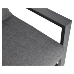 Les - Loungebank Pina Colada nuance 209x80 cm - grijs