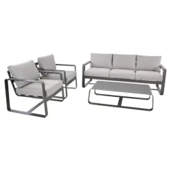 Les - Loungeset Belezza - lichtgrijs
