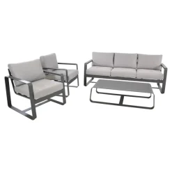 Les - Loungeset Belezza - lichtgrijs