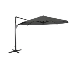 Les - Zweefparasol Taurus Ø3,5mtr - grijs