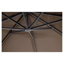 Les - Zweefparasol Taurus Ø3,5mtr - taupe
