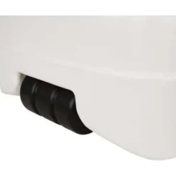 Lesli Living Parasolvoet met wieltjes - wit - 48 x 48 cm - 50 liter