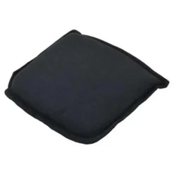 Lesli Living Stoelkussen - antraciet - binnen en buiten - 46 x 47 cm