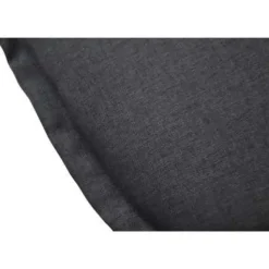 Lesli Living Stoelkussen - antraciet - binnen en buiten - 46 x 47 cm