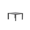 Levanto lounge-diningtafel - 111x111 cm - carbon black