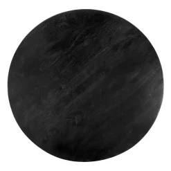 Lewis & Loft Eettafel Lane - Rond ⌀130 - FSC®- mangohout - Zwart