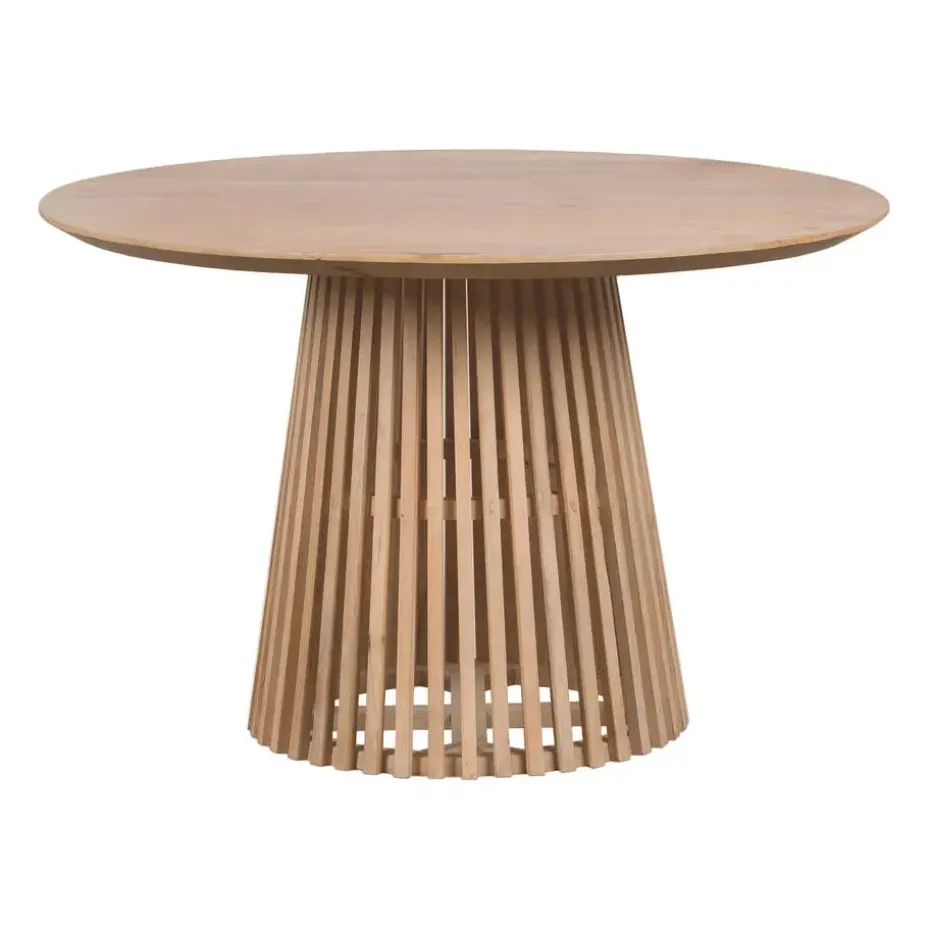 Lewis & Loft Eettafel Levi – FSC® mangohout – Rond – Ø120 cm – Naturel