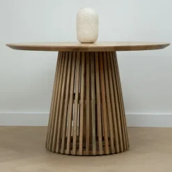 Lewis & Loft Eettafel Levi – FSC® mangohout – Rond – Ø120 cm – Naturel