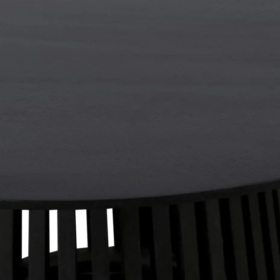 Lewis & Loft Eettafel Levi – Rond – Ø120 cm – Zwart