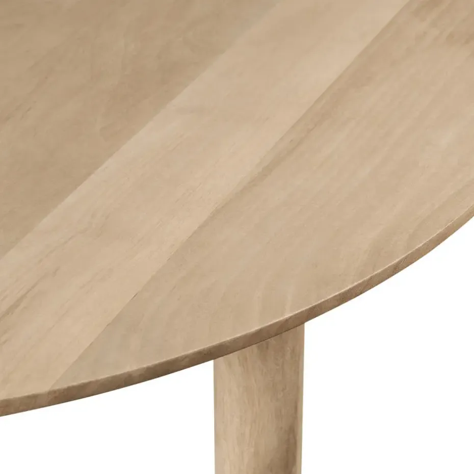 Lewis & Loft Eettafel Lian - Rond ⌀120 - Mangohout - Naturel