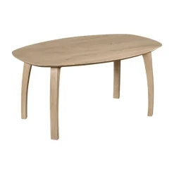 Lewis & Loft Eettafel Luna – Deens ovaal – 160 x 100 cm – Naturel