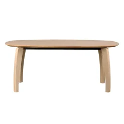 Lewis & Loft Eettafel Luna – Deens ovaal – 180x100 cm – Naturel