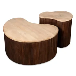 Lewis & Loft Salontafel Lena – Maat L – Mangohout – Bruin