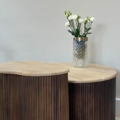 Lewis & Loft Salontafel Lena – Maat L – Mangohout – Bruin