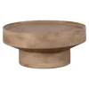 Lewis & Loft Salontafel Luus - FSC® mangohout - Rond ⌀80 cm - Bruin
