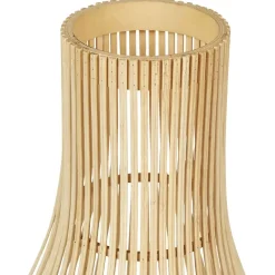 LEYTE - Lantaarn - Lichthout - 58 cm - Wilgenhout