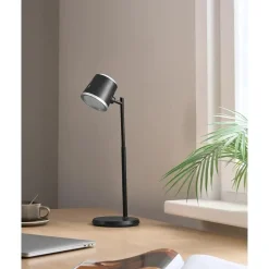 LIBRA - Bureaulamp LED - Zwart - Synthetisch materiaal
