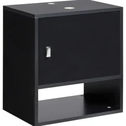 LIMERIA - Wastafelkast - Zwart - Vezelplaat